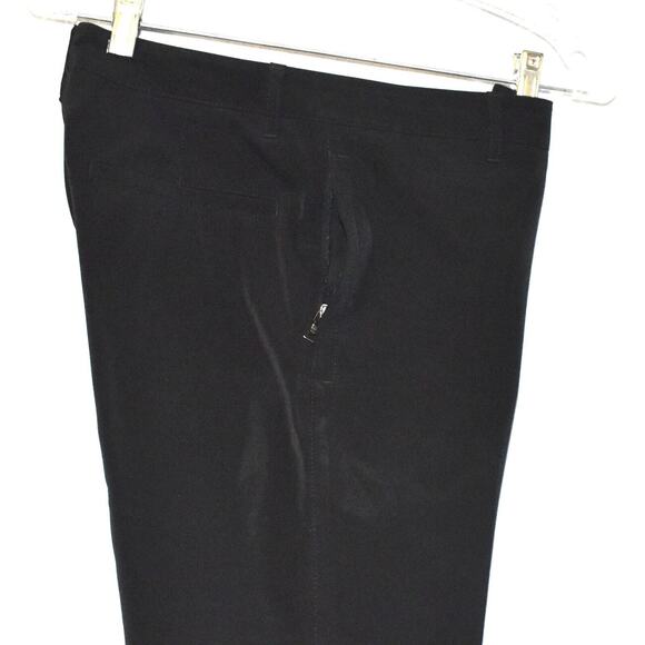B5 Auth PRADA Black Side Seam Zip Pocket Slim-Straight Trouser Pants Size 44 - Picture 5 of 9